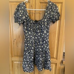 Buckle mini summer dress size S